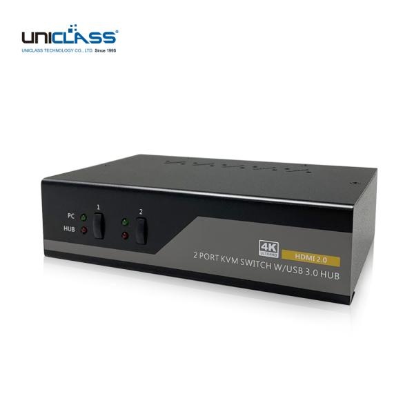 유니클래스 AI-232A [HDMI KVM 스위치/2:1/USB/케이블포함]