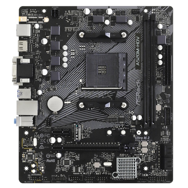 A520M-HDV 에즈윈 (AMD A520/M-ATX) (벌크)