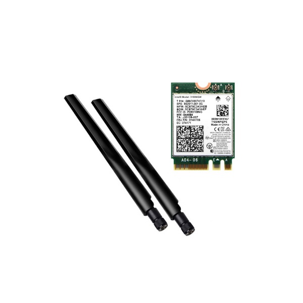디앤디컴 인텔 AC3168 Wi-Fi 5 Kit 무선랜카드 [무선랜카드/M.2/433Mbps]