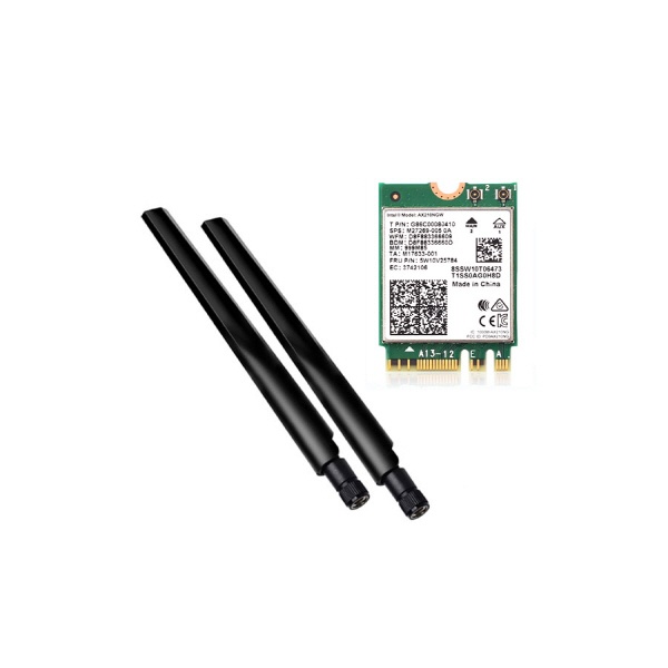디앤디컴 인텔 AX210 Wi-Fi 6E Kit [무선랜카드/M.2/2.4G]