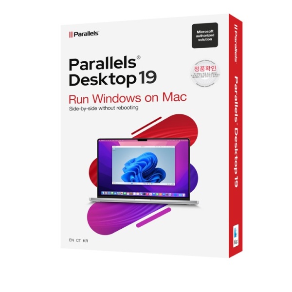 Parallels Desktop 19 for Mac Standard 페러럴즈 맥용 스탠다드 패러럴즈 패러렐즈 페러렐즈 [처음사용자용/패키지/영구]