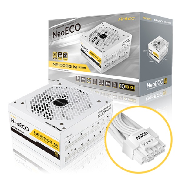 NeoECO 1000W WHITE 80PLUS GOLD 풀 모듈러 ATX 3.0 (PCIE5)