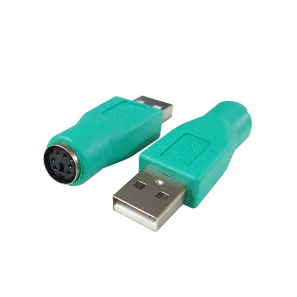 PS/2 to USB-A 2.0 F/M 변환젠더, DWG-USBMPS2F [그린]