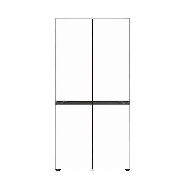 DIOS(디오스) 오브제컬렉션 4도어 양문형 냉장고 610L [크림 화이트/크림 화이트/M623GWW042S]