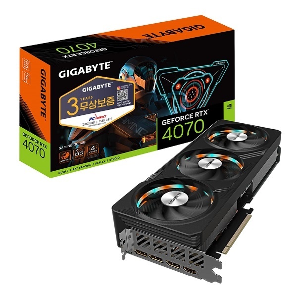 GeForce  RTX 4070 Gaming OC D6X 12GB 피씨디렉트 [페이할인코드]