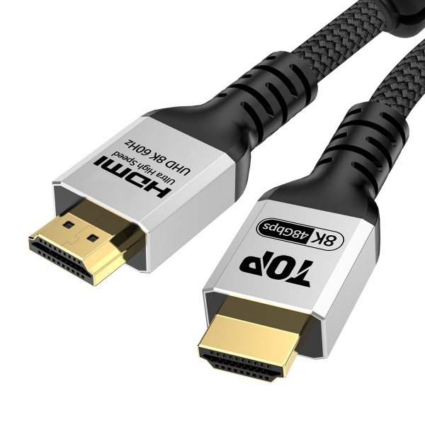 HDMI 2.1 케이블, Ultra High Speed, HT-3C042 [블랙/2m]