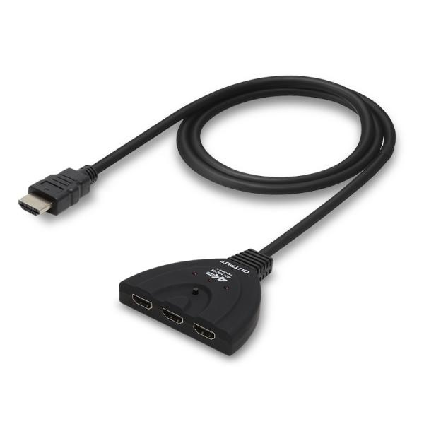 NEXT-603SWC4K60 [모니터 선택기/3:1/HDMI/오디오 지원]
