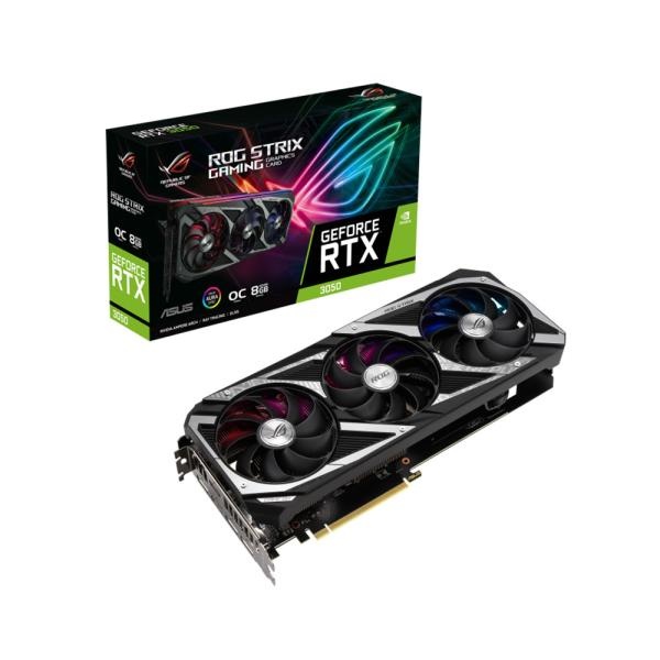 ROG STRIX GeForce RTX 3050 O8G GAMING OC D6 8GB