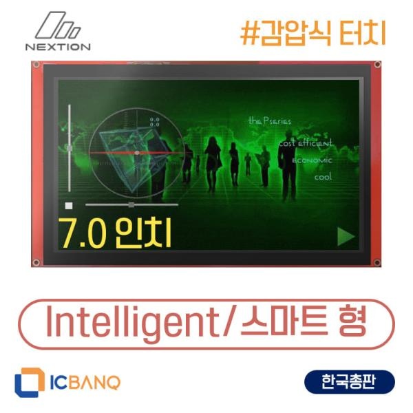 Nextion HMI LCD, 감압식 터치, 7인치, 스마트형 [NX8048P070-011R]