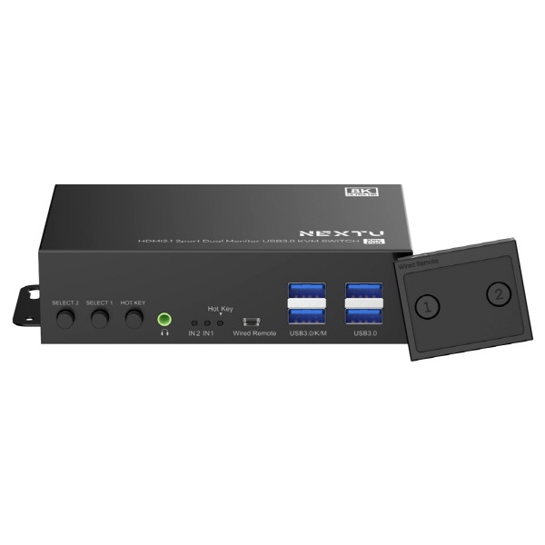 이지넷 NEXTU-크이센 8923KVM-DUAL8K [KVM스위치/HDMI]