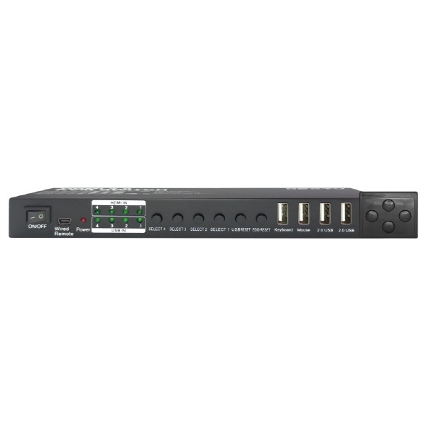 NEXT-7014KVM-KP [HDMI KVM스위치/4:1/USB]