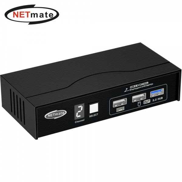 넷메이트 NM-DK8302P [KVM스위치/2:1/8K/USB]