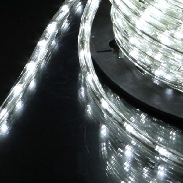 LED 무드등 로프라이트 원형논네온 간접조명 10M 백색