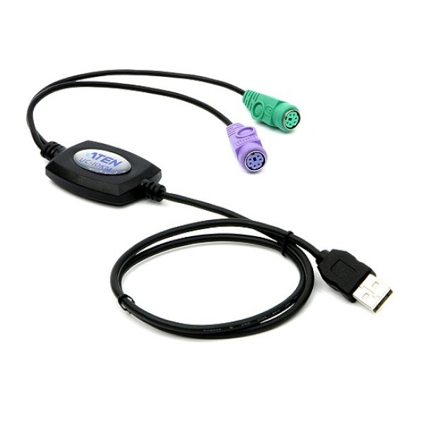 USB-A 2.0 to PS/2 Y형 변환케이블 UC10KM [0.9m]