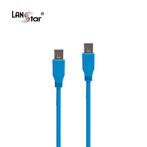 [AM-AM] USB-A 3.0 to USB-A 3.0 케이블, LS-USB3.0-AMAM-3M [블루/3m]