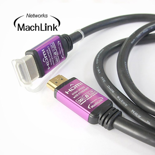 디바이스마트,컴퓨터/모바일/가전 > 네트워크/케이블/컨버터/IOT > HDMI/DP/DVI/RGB 케이블 > HDMI 케이블,,HDMI 1.4 케이블, 퍼플메탈, ML-HH030 [3m],기본단자 : HDMI to HDMI / 입출력 : 양방향 / 금도금 / 보호캡 / PVC