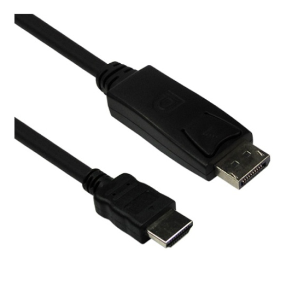 DisplayPort 1.1 to HDMI 1.3 변환케이블, NETmate, 락킹 커넥터, DC-H4 [1.8m]