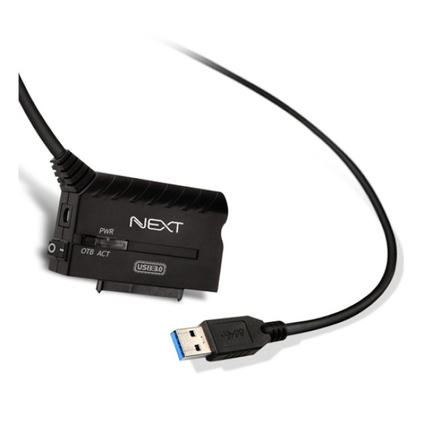 USB-A 3.0 to SATA3 컨버터, NEXT-318U3 [블랙]