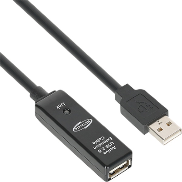 [AM-AF] USB-A 2.0 to USB-A 2.0 리피터 연장케이블, CBL-203-10M [10m]