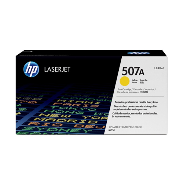 [HP] 정품토너 No.507A CE402A 노랑 (M551dn/6K)