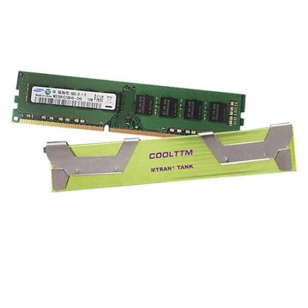 삼성 DDR3 PC3-12800 & CYNEX 엠트란 탱크 방열판 [8GB] (1600)