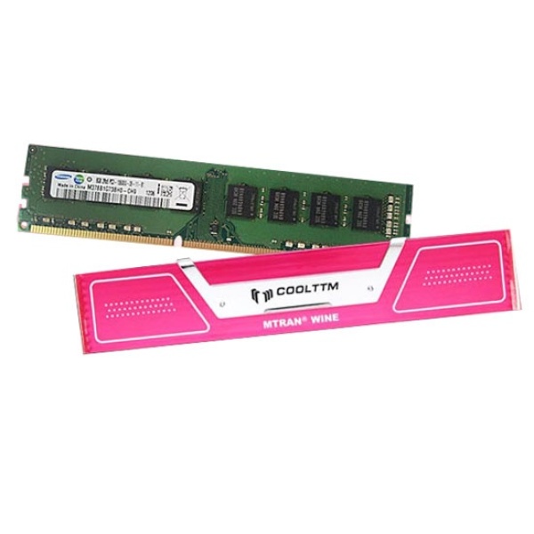 삼성 DDR3 PC3-12800 & CYNEX 엠트란 와인 방열판 [8GB] (1600)