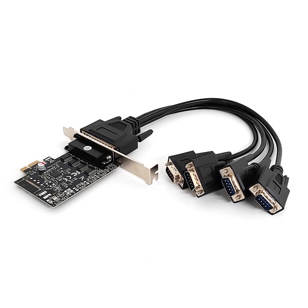 [이지넷유비쿼터스] 이지넷 NEXT-954LP EX (시리얼카드/RS232/PCI-E/4port)