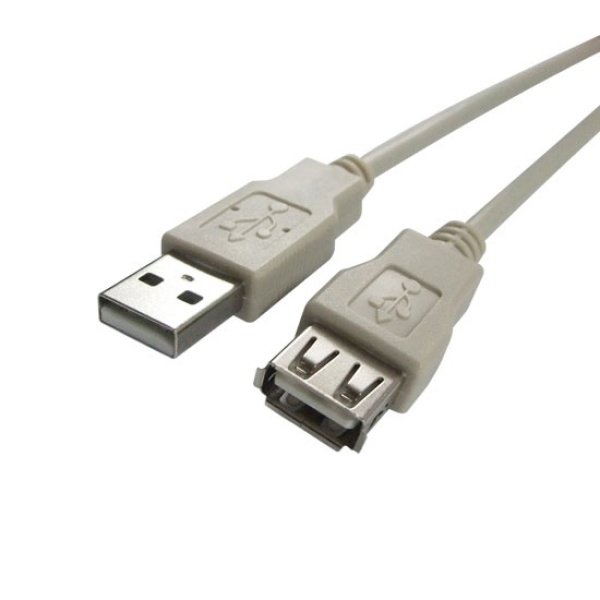 대원TMT USB2.0 연장 케이블 [AM-AF] 3M [그레이/DW-USBMF-3M]
