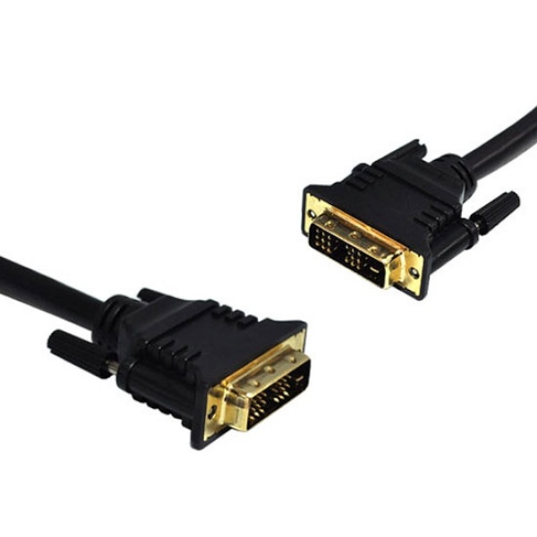 디바이스마트,컴퓨터/모바일/가전 > 네트워크/케이블/컨버터/IOT > HDMI/DP/DVI/RGB 케이블 > DVI 케이블,,DVI-D 싱글 케이블, [블랙/3m],기본단자 : DVI-D 싱글 to DVI-D 싱글 / 입출력 : 양방향 / 금도금 / PVC