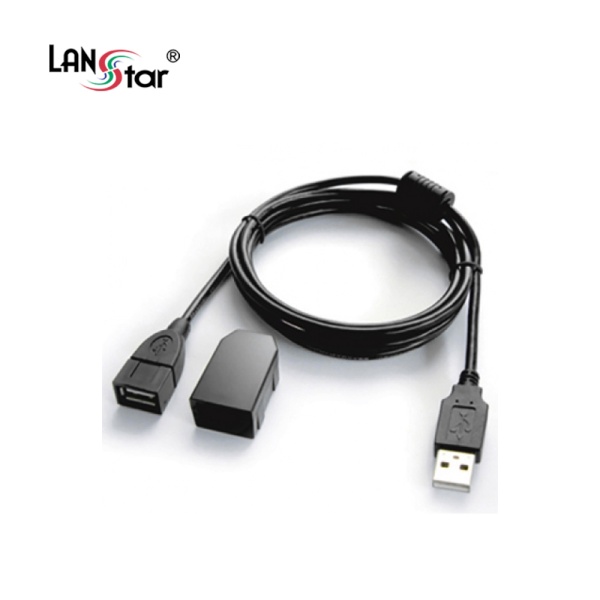 랜스타 USB2.0 연장 락(LOCK) 케이블 [AM-AF] 5M [LS-USBLOCK-5M]