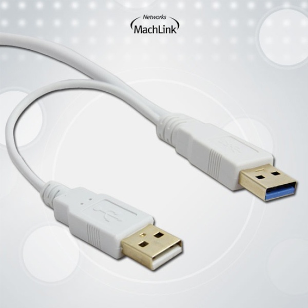 마하링크 USB3.0 Y형 케이블 [AM-Micro B] 1M [화이트/ML-UMBY010]