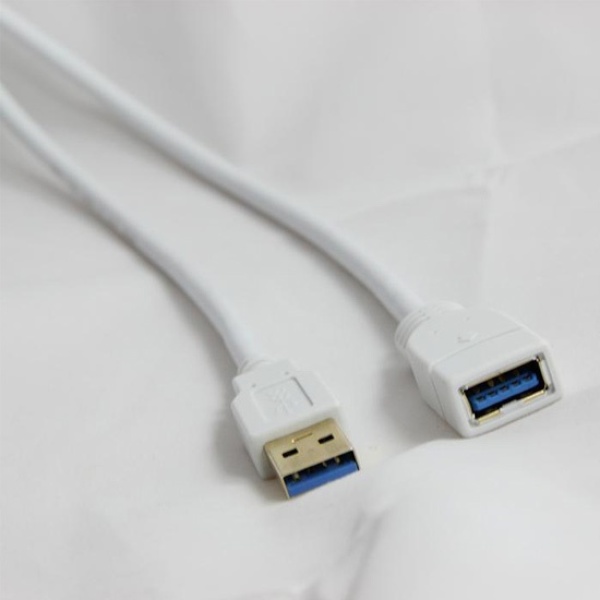 [AM-AF] USB-A3.0 to USB-A3.0 M/F 연장케이블, ML-U3F020 [화이트/1.8m]