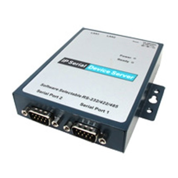 RS232, RS422, RS485 to RJ-45 컨버터, 2포트 100Mbps [SCSN-022]