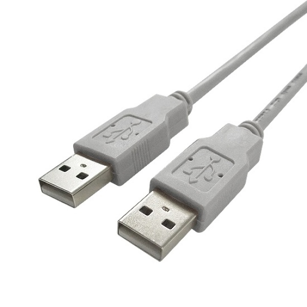 대원TMT USB2.0 케이블 [AM-AM] 3M [그레이/DW-USBAA-3M]