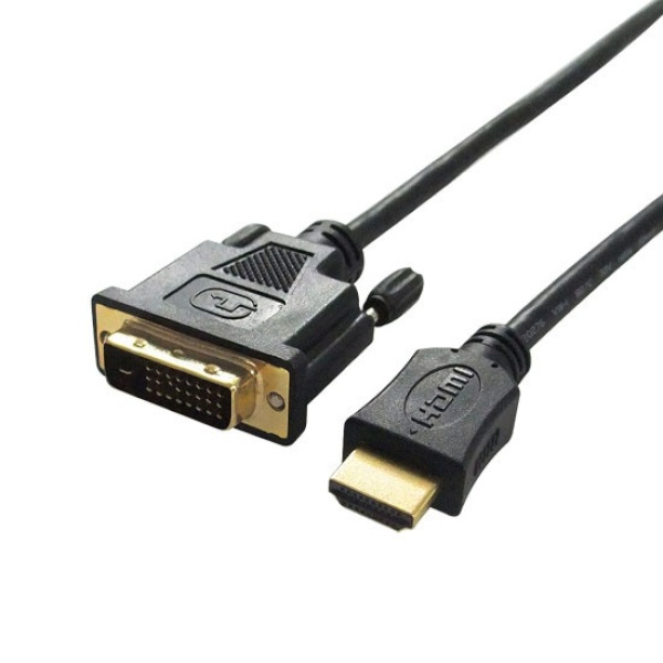 HDMI 1.4 to DVI-D 듀얼 변환케이블, DW-HDMD-5M [5m]