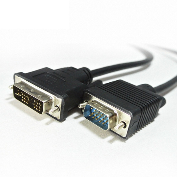 디바이스마트,컴퓨터/모바일/가전 > 네트워크/케이블/컨버터/IOT > HDMI/DP/DVI/RGB 케이블 > 변환 케이블,,DVI-I 싱글 to RGB(VGA) 변환케이블, HT-HV030 [3m],기본단자 : DVI-I 싱글 to RGB(VGA) / 입출력 : 단방향 / 보호캡 / PVC