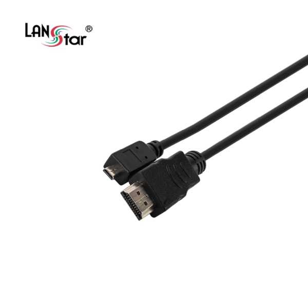 디바이스마트,컴퓨터/모바일/가전 > 네트워크/케이블/컨버터/IOT > HDMI/DP/DVI/RGB 케이블 > 변환 케이블,,HDMI 1.4 to Micro HDMI 1.4 변환케이블, LS-HD-MICRO-3M [3m],기본단자 : HDMI to Micro HDMI / 입출력 : 단방향 / 금도금 / 보호캡