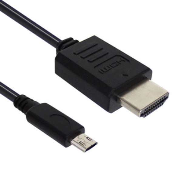 디바이스마트,컴퓨터/모바일/가전 > 네트워크/케이블/컨버터/IOT > HDMI/DP/DVI/RGB 케이블 > MHL(미러링) 케이블,,Micro 11핀 to HDMI 미러링 케이블, NM-MHL103 [블랙/3m],기본단자 : Micro 11핀 to HDMI
