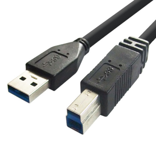 [AM-BM] USB-A 3.0 to Micro B 3.0 변환케이블, DW-USB3AB-1.5M [블랙/1.5m]