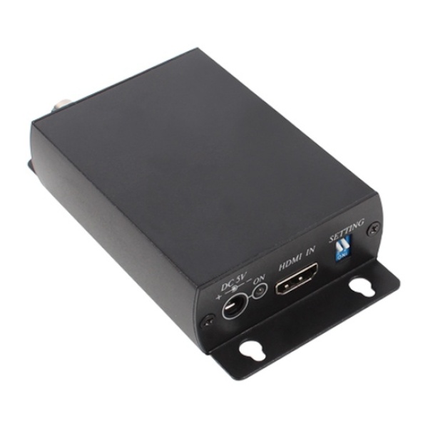 NETmate HDMI to SDI 컨버터, 오디오 지원 [NM-SDI02] [블랙]