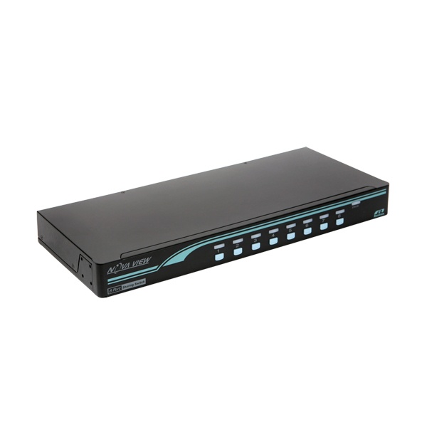 시스라인 UCNV-108D [KVM스위치/8:1/USB,PS2/케이블별도/랙장착가능]