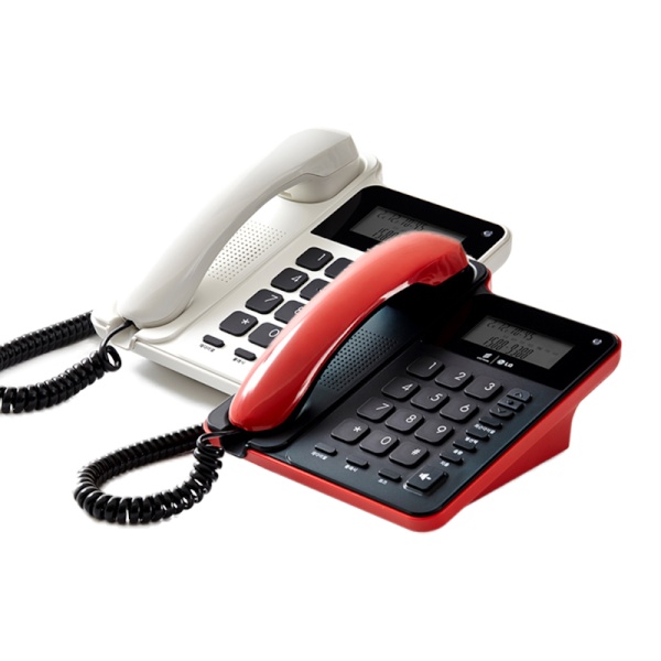 [지엔텔] 발신자 정보표시 유선 전화기 GS-492C 색상선택 레드