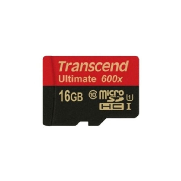 MicroSDHC, Ultimate, Class10, UHS-I (U1), 600배속 MicroSDHC 16GB [어댑터포함] [TS16GUSDHC10U1]
