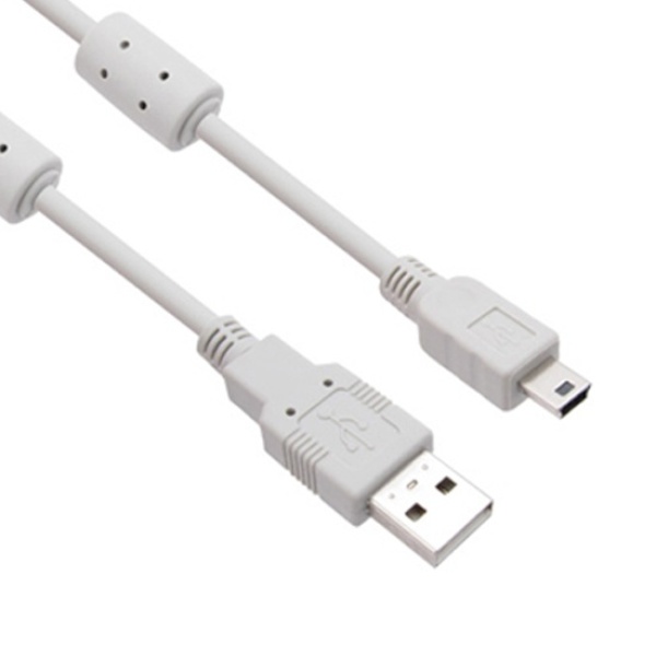 USB-A 2.0 to Mini 5핀 변환케이블, NETmate, NMC-UM270 [7m]