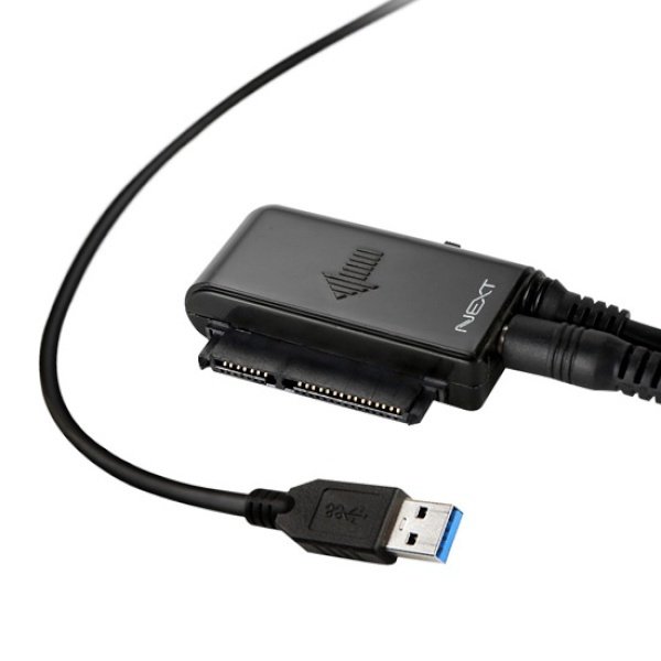 [이지넷유비쿼터스] 이지넷 USB to SATA3 컨버터 [NEXT-418U3] [블랙]