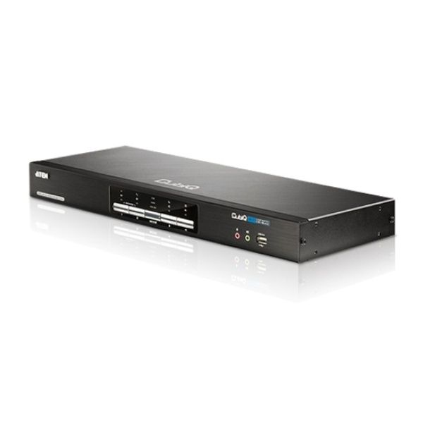 에이텐 CS1644A [DVI 듀얼뷰 KVM스위치/4:1/USB,DVI-I/케이블포함]