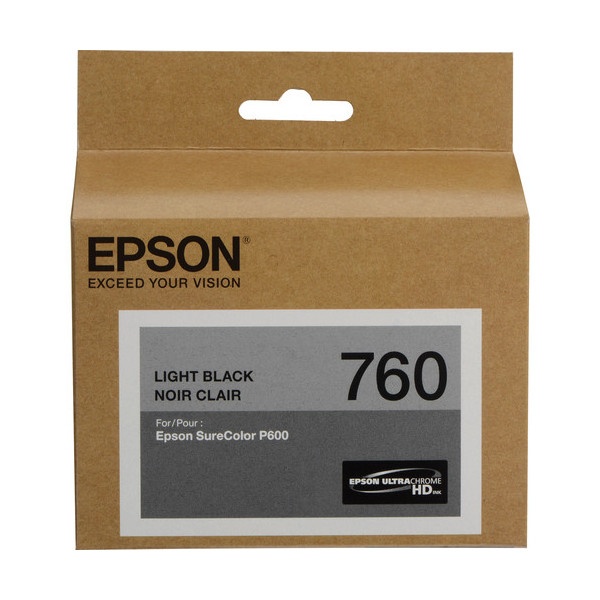정품포토잉크 T760700 Light Black (SC-P600/26ml)