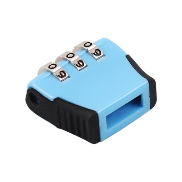 다이얼형 USB 단자 잠금장치, NM-UDL02 [블루]