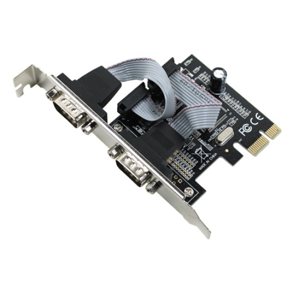 넥시 NX312 (시리얼카드/RS232/PCI-E/2port) ▶ 단독 ◀