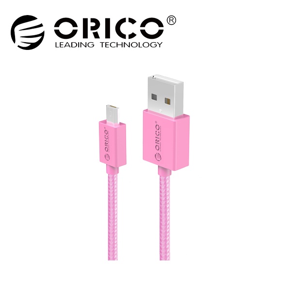 오리코 마이크로 5핀 To USB 고속 충전 케이블 1M [ORICO MDC-10] [색상선택] [핑크]